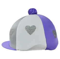 Love Heart Glitter Hat Cover by Little Rider