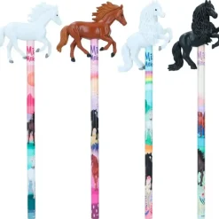 Miss Melody Pencil With 3D Horse Figurine