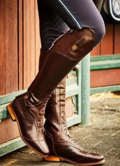 Mountain Horse Sovereign High Rider Boots Dark Brown