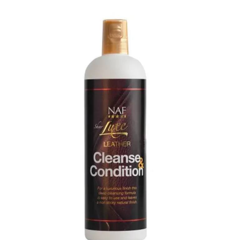 NAF Sheer Luxe Leather Cleanse & Condition
