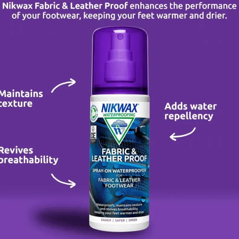 NikWax Waterproofing Fabric & Leather Proof