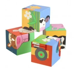 Orange Tree Toys Fram Animal Blocks