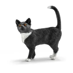 Schleich Black & White Cat