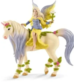 Schleich Fairy Sera with Blossom Unicorn