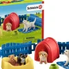 Schleich Puppy Pen Toy Set