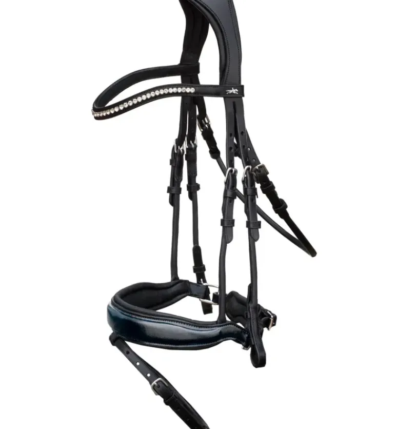 Schockemohle Malibu Bridle Espresso/Silver