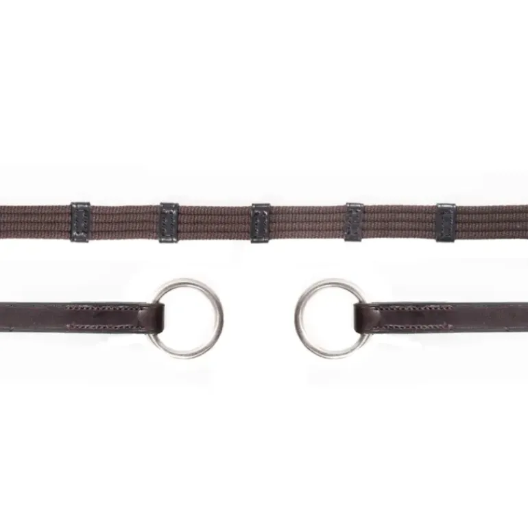 Schockemohle Web Reins with Ring Fitting