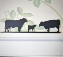 ShadowShapes Aberdeen Angus Family Group