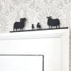 ShadowShapes Blackfaced Sheep Family Group
