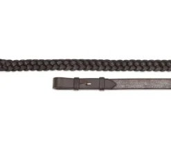 Shires Velociti GARA Plaited Leather Reins
