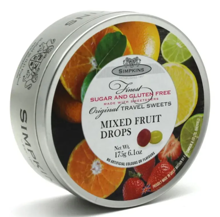 Sugar Free Mixed Fruit Drops 175g