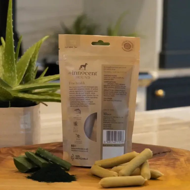 The Innocent Hound Skin & Coat Support Sausages