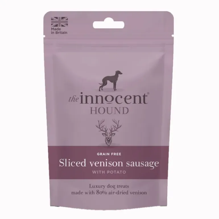 The Innocent Hound Sliced Venison Sausage Treats