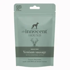 The Innocent Hound Venison Sausage with Chopped Apple Treats