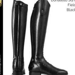 Tredstep Donatello SQII Field Boot - Black (TALL HEIGHT)