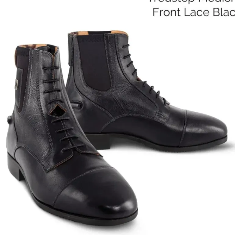 Tredstep Ireland Medici II Lace And Rear Zip Boots Jodhpur Boots