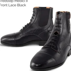 Tredstep Ireland Medici II Lace And Rear Zip Boots Jodhpur Boots