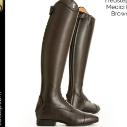 Tredstep Medici II Field Riding Boots - Brown, Reg Height