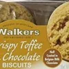 Walkers Crispy Toffee & Chocolate Biscuits 150g