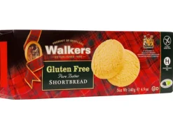 Walkers Gluten Free Ginger & Lemon Shortbread 140g
