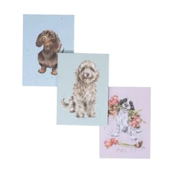Wrendale 'A Dogs Life' Set Of 3 Notebooks