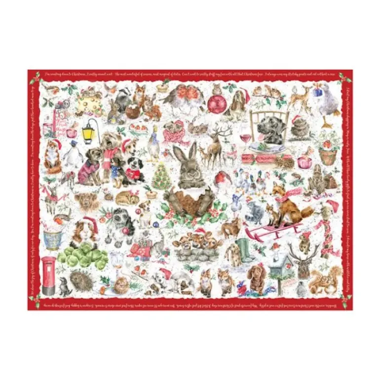 Wrendale Country Set Christmas Puzzle