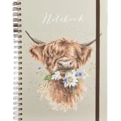 Wrendale 'Daisy Coo' A4 Notebook