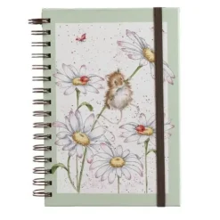 Wrendale Mouse Spiral Bound Notebook