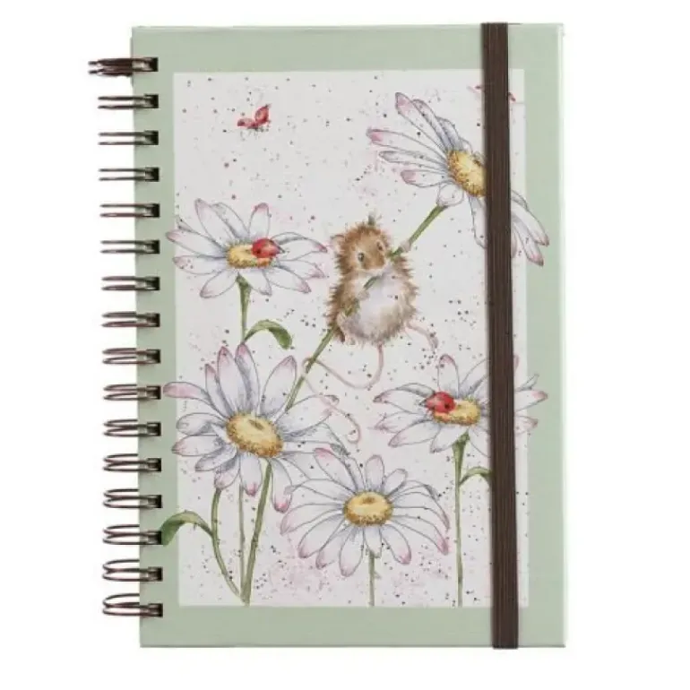 Wrendale Mouse Spiral Bound Notebook